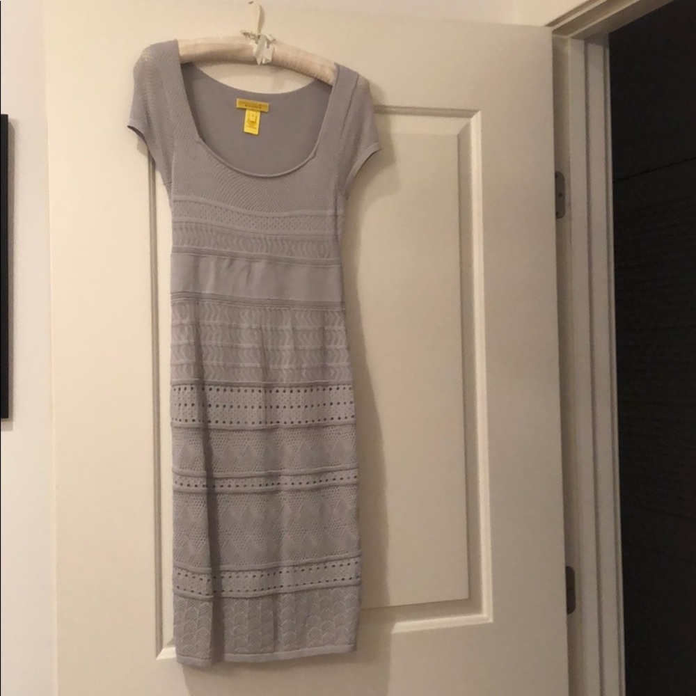 Catherine Malandrino Grey knit dress